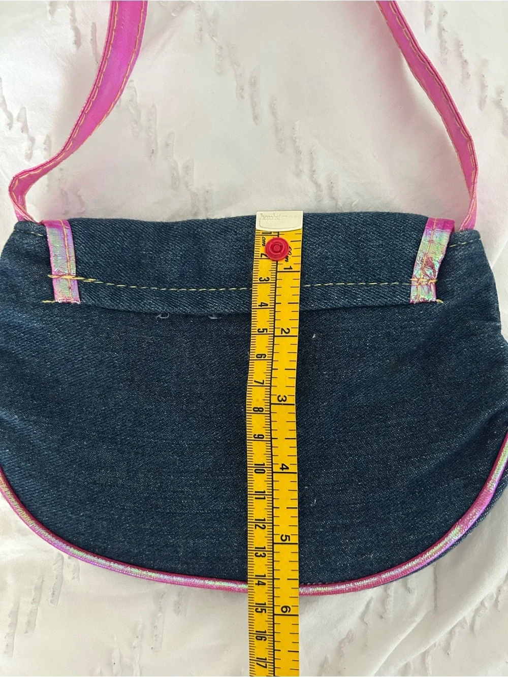 Vintage Dora The Explorer With Boots Denim Purse For Girls 2010 Nickelodeon VTG